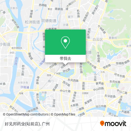 好见邦药业(站前店)地图