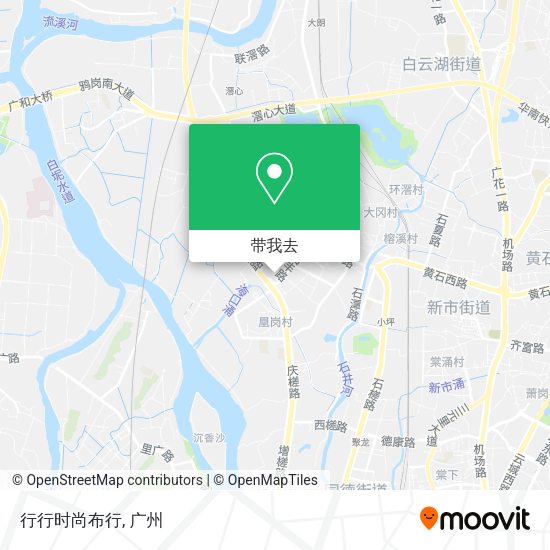 行行时尚布行地图
