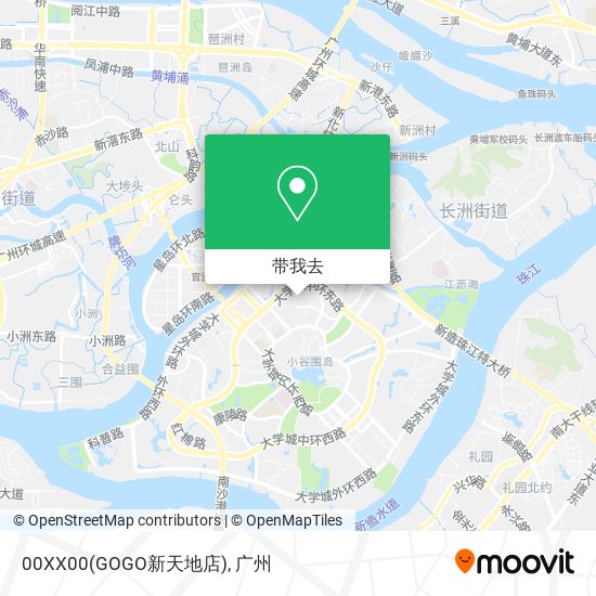 00XX00(GOGO新天地店)地图