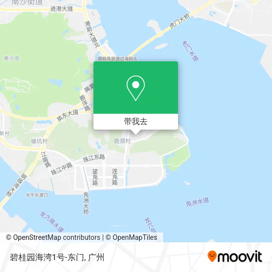 碧桂园海湾1号-东门地图
