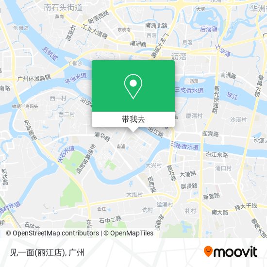 见一面(丽江店)地图