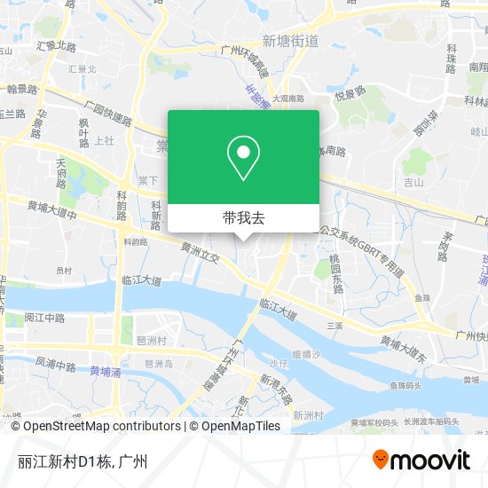 丽江新村D1栋地图