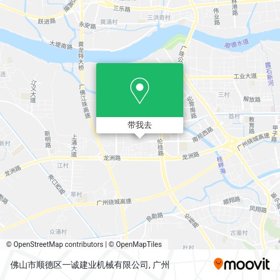 佛山市顺德区一诚建业机械有限公司地图