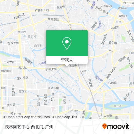 茂林园艺中心-西北门地图