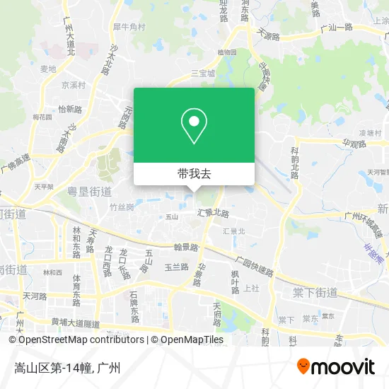 嵩山区第-14幢地图