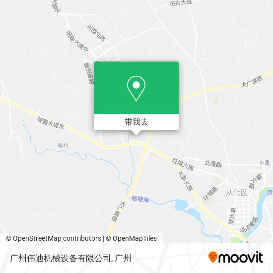 广州伟迪机械设备有限公司地图