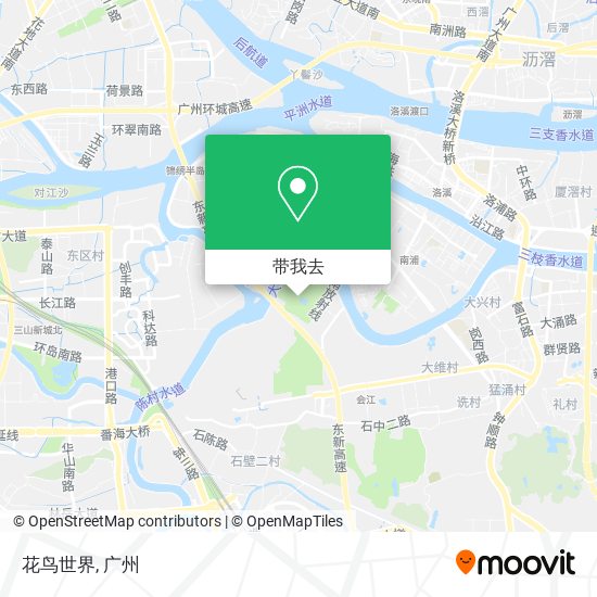 花鸟世界地图