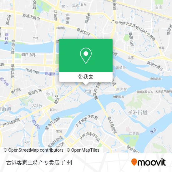 古港客家土特产专卖店地图