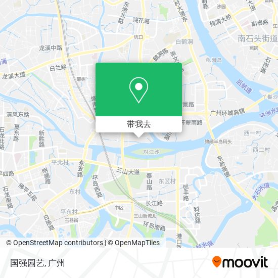 国强园艺地图