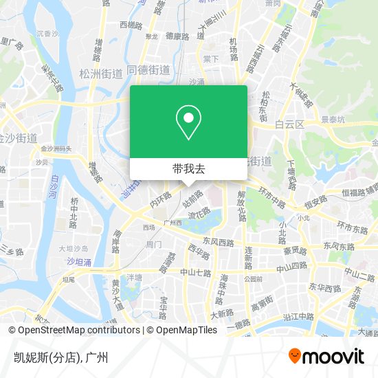 凯妮斯(分店)地图