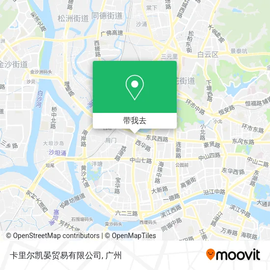 卡里尔凯晏贸易有限公司地图