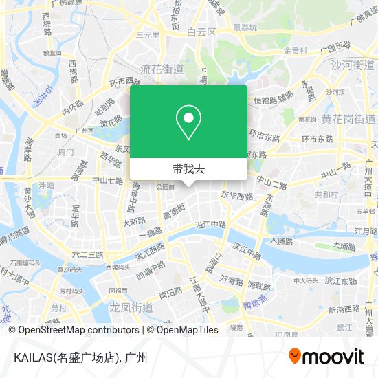 KAILAS(名盛广场店)地图