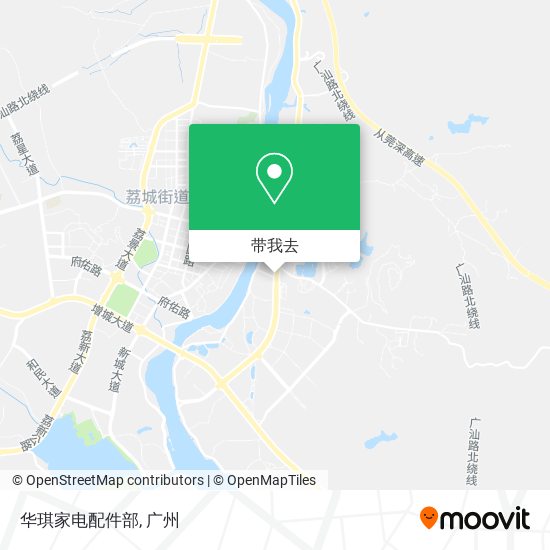 华琪家电配件部地图