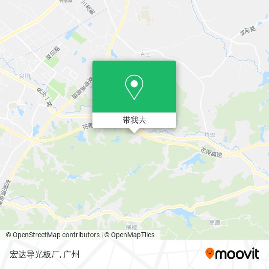 宏达导光板厂地图