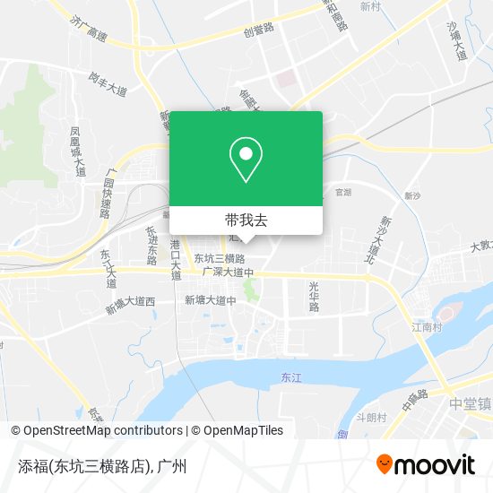 添福(东坑三横路店)地图