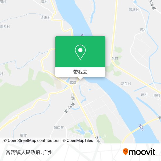 富湾镇人民政府地图
