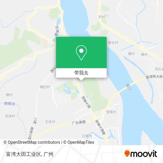 富湾大田工业区地图