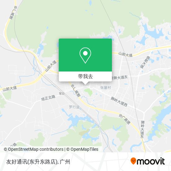 友好通讯(东升东路店)地图