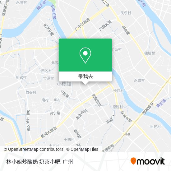 林小姐炒酸奶 奶茶小吧地图