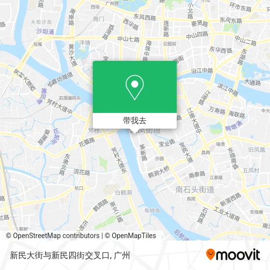 新民大街与新民四街交叉口地图