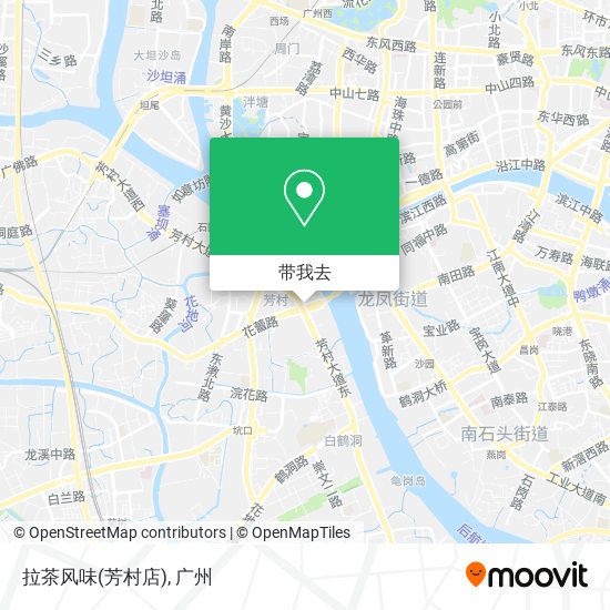 拉茶风味(芳村店)地图