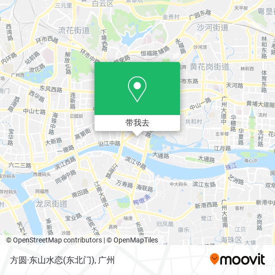 方圆·东山水恋(东北门)地图