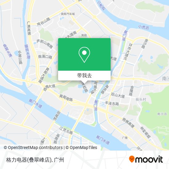 格力电器(叠翠峰店)地图