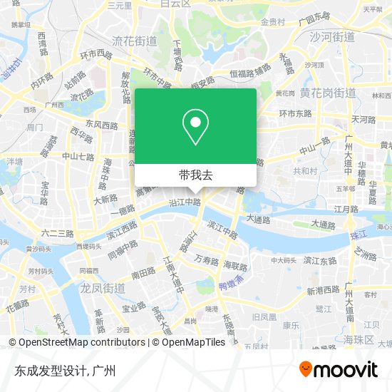 东成发型设计地图