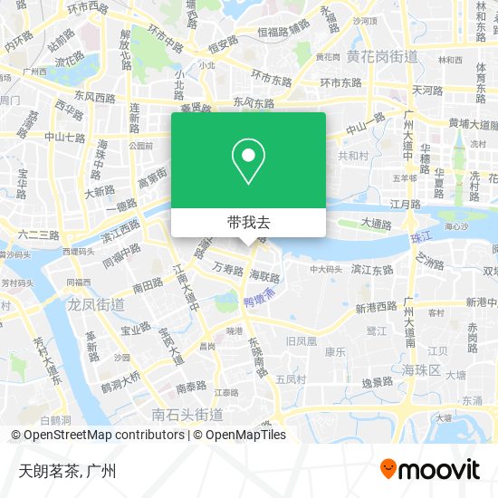 天朗茗茶地图