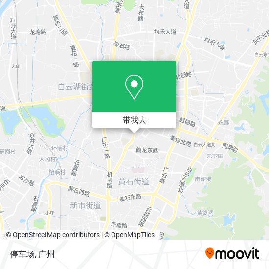 停车场地图