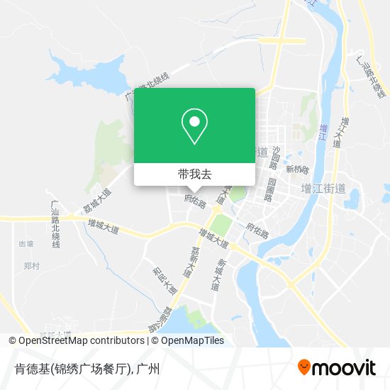 肯德基(锦绣广场餐厅)地图