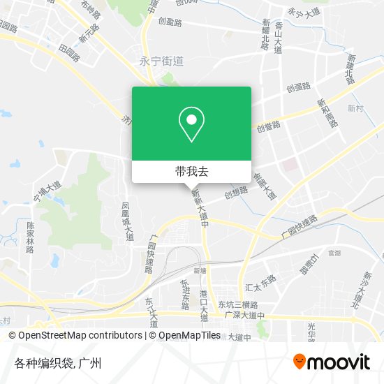 各种编织袋地图
