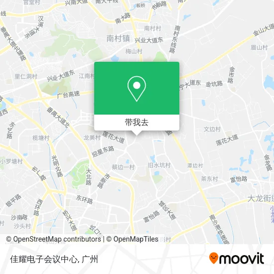 佳耀电子会议中心地图