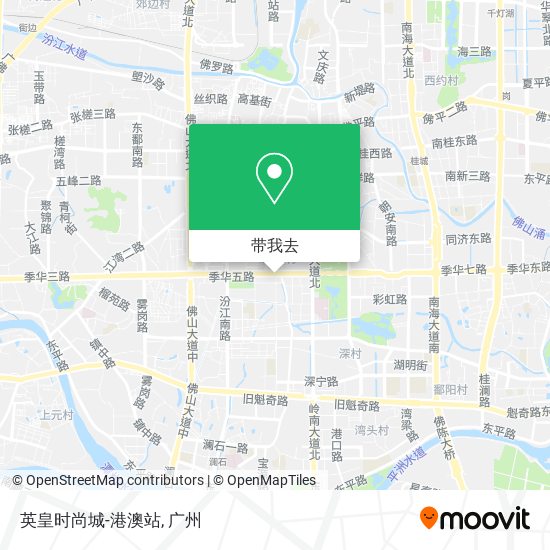 英皇时尚城-港澳站地图