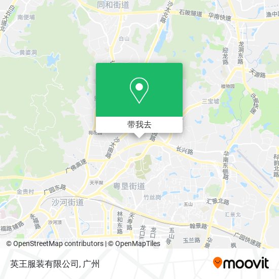 英王服装有限公司地图
