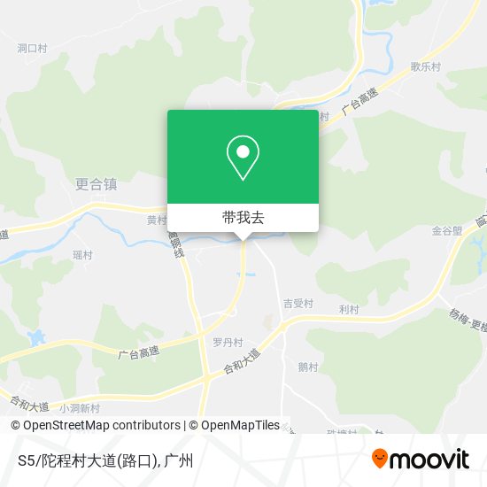S5/陀程村大道(路口)地图