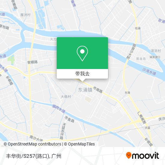 丰华街/S257(路口)地图
