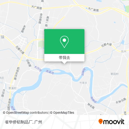 省华侨铝制品厂地图