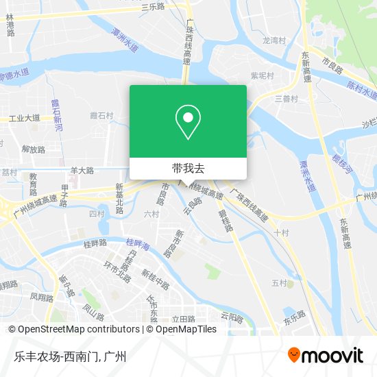 乐丰农场-西南门地图