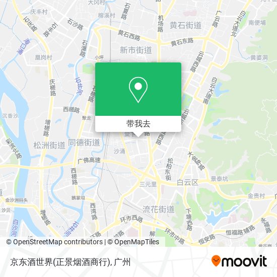 京东酒世界(正景烟酒商行)地图