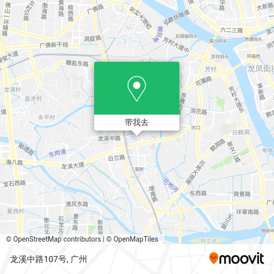 龙溪中路107号地图