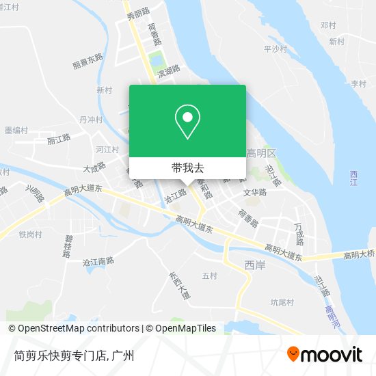 简剪乐快剪专门店地图