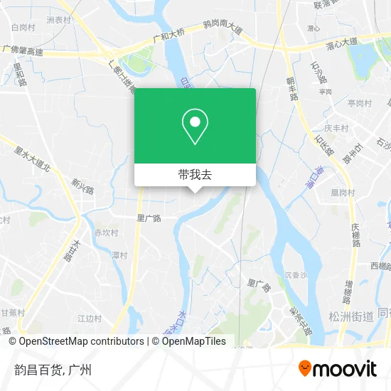 韵昌百货地图