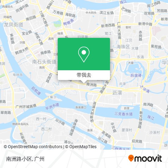 南洲路小区地图