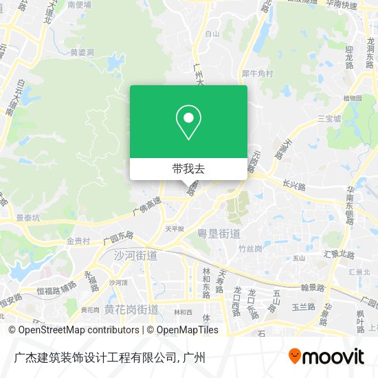 广杰建筑装饰设计工程有限公司地图