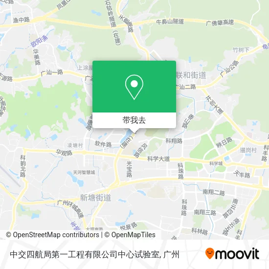 中交四航局第一工程有限公司中心试验室地图