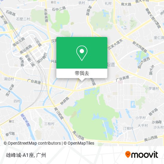 雄峰城-A1座地图