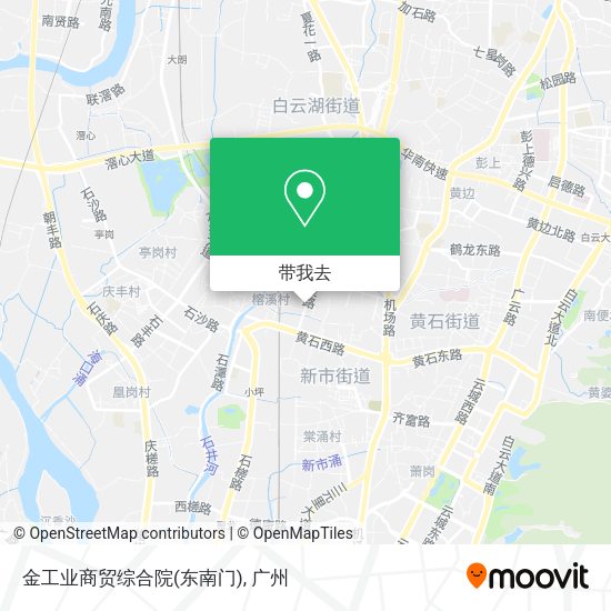 金工业商贸综合院(东南门)地图