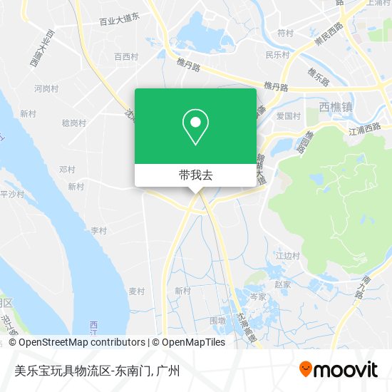 美乐宝玩具物流区-东南门地图