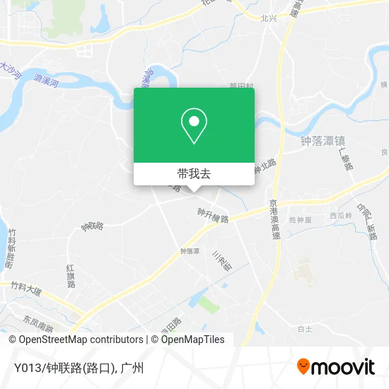 Y013/钟联路(路口)地图